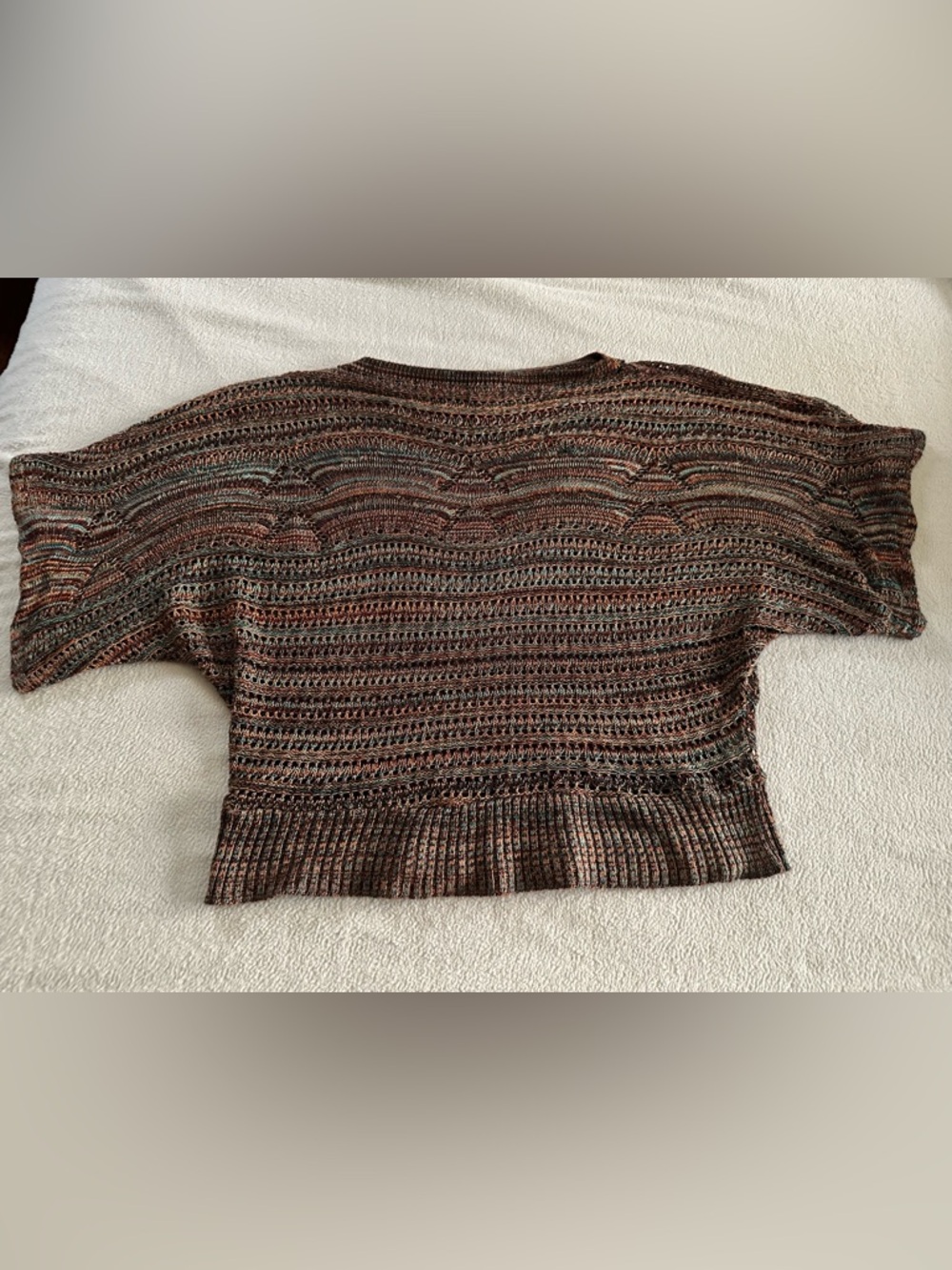 Canyon River Blues Multicolor Knit Scoop Neck Sweater